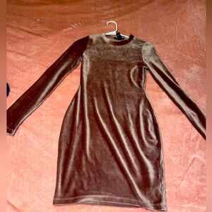 Pink /Champagne Dress Midi -S